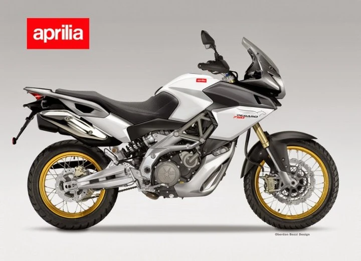 Aprilia 750 Pegaso V2 Project by Oberdan Bezzi
