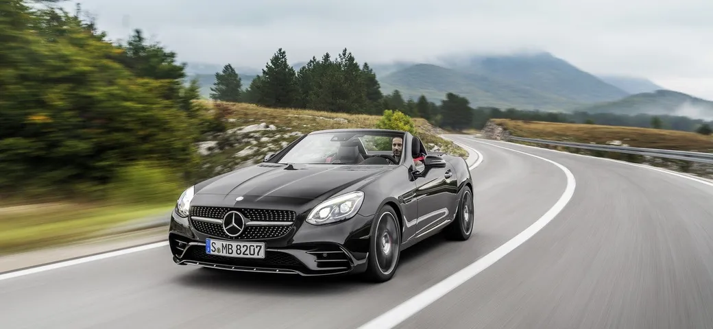 Mercedes mostra la SLC al Salone di Detroit 2016