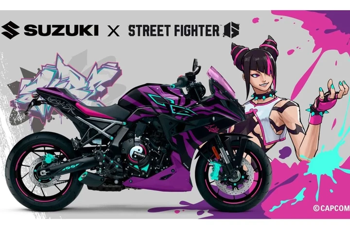 Suzuki GSX-8R Juri Edition: la moto che porta Street Fighter 6 sulla strada