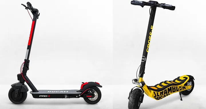 Ducati per la mobilità urbana: ecco i nuovi monopattini Cross-E e Pro II