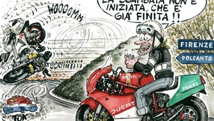 La strada non è una pista!
