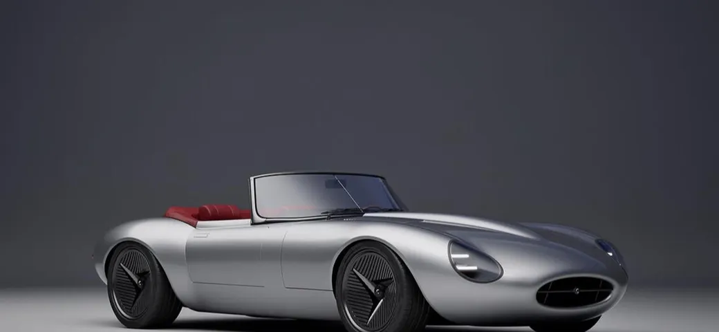 Jaguar E-Type risplende con un look moderno, il restomod è già iconico