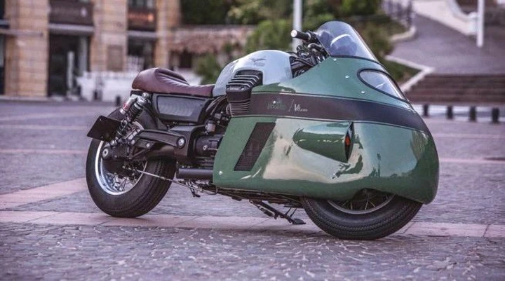Moto Guzzi V8 Vanguard by Numbnut Motorcycles [Foto & Video]