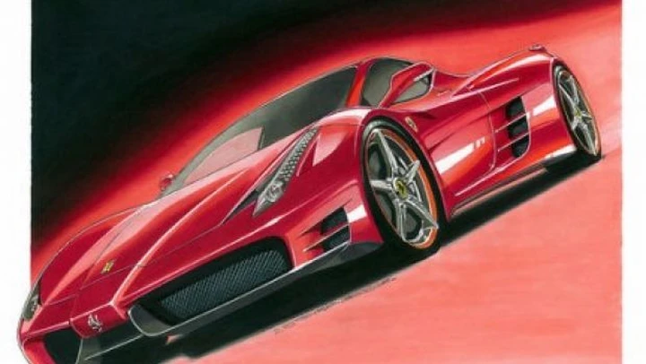 Ferrari F70: nuova ricostruzione grafica per l'erede della Enzo