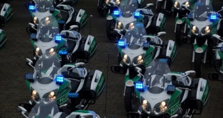 Moto Guzzi Norge 850 in dotazione alla Polizia di Berlino