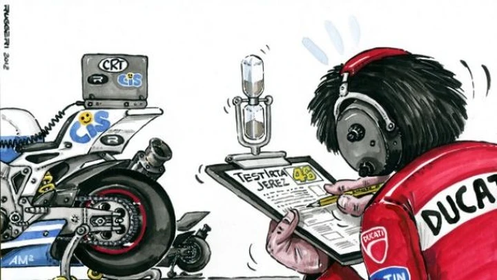 Team Ducati: rilevazione tempi...
