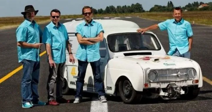 Una Renault 4 a Bonneville