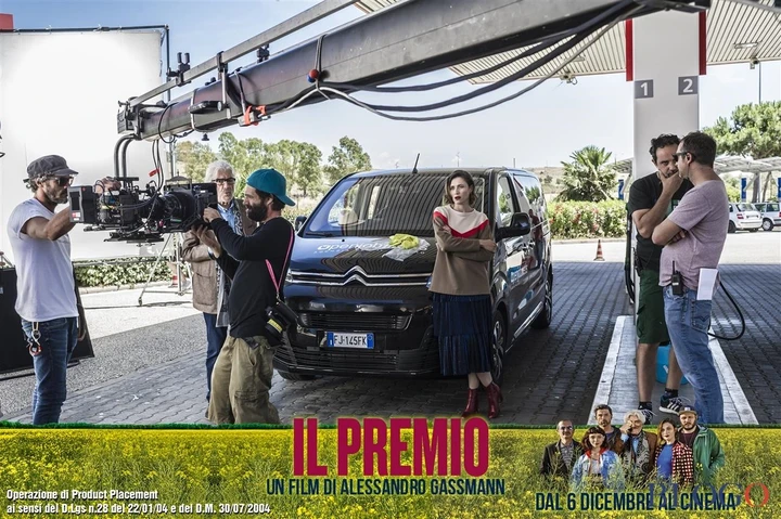 Citroen SpaceTourer va al cinema con 'Il Premio'