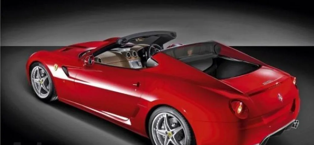 Ferrari 599 GTB: prima ricostruzione grafica della Spider