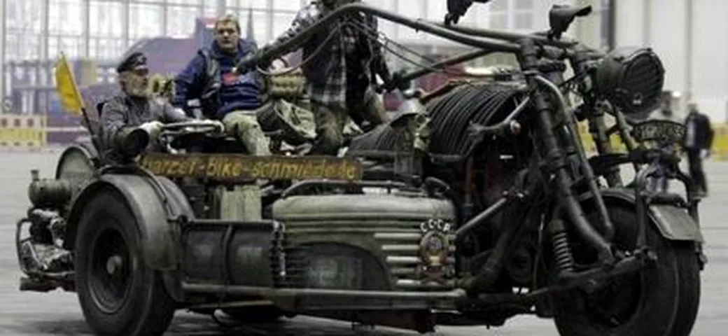 La foto del giorno: il motopanzer?