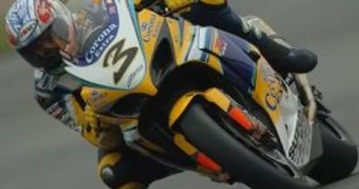 Max Biaggi: primi giri con le rain