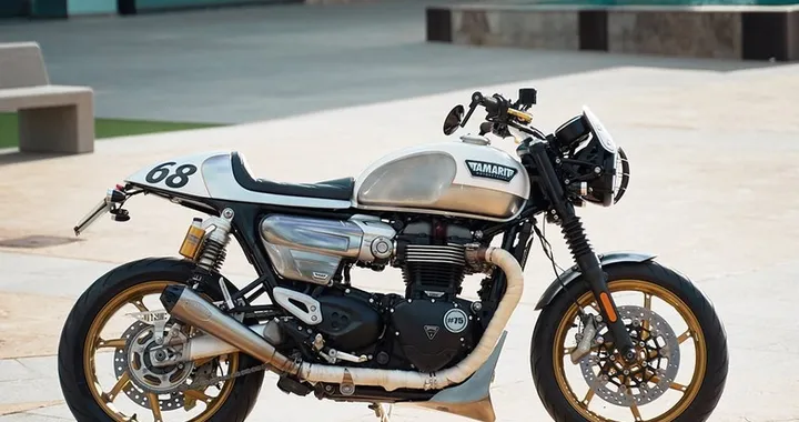 Triumph Speed Twin "Paris" by Tamarit