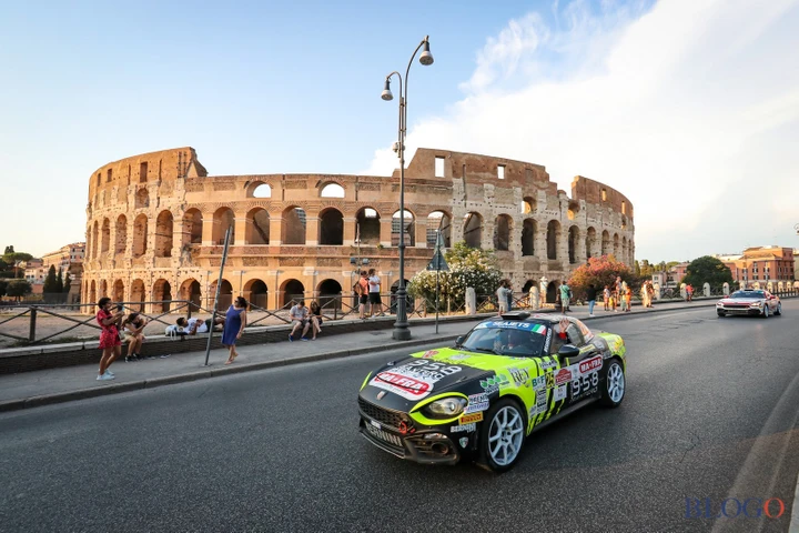 Rally di Roma 2019: tripletta di Abarth 124 rally nell'ERC2