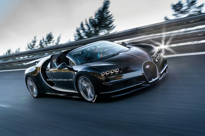 Render Bugatti Chiron Grand Sport Roadster