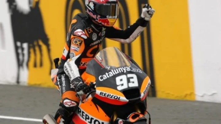 Moto2: Marc Marquez vince ancora a Misano su Bradl e Iannone. De Angelis quarto
