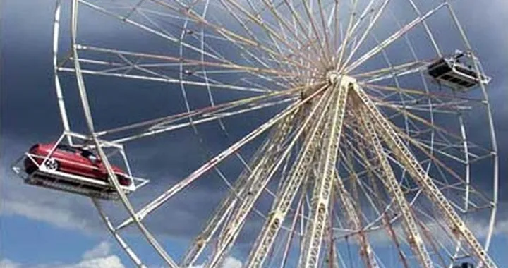 Ruota panoramica per auto