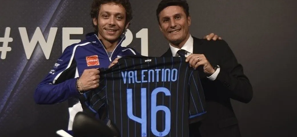 Valentino Rossi e Javier Zanetti mettono all'asta una YZF-R125 da sogno