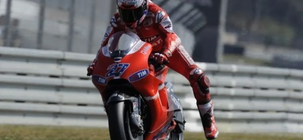 MotoGP: Casey Stoner testerà le sospensioni Ohlins del 2009