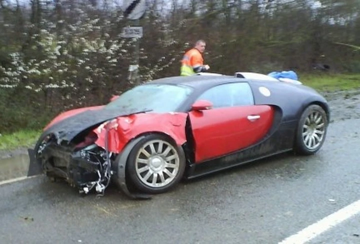 Primo incidente per la Bugatti Veyron