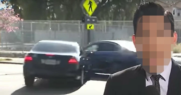 Inviato TV è sul luogo di un grave incidente e... avviene un altro crash [Video]