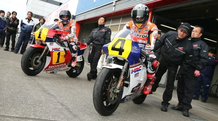 MotoGP: Marquez e Pedrosa all'HRC Thanks Day
