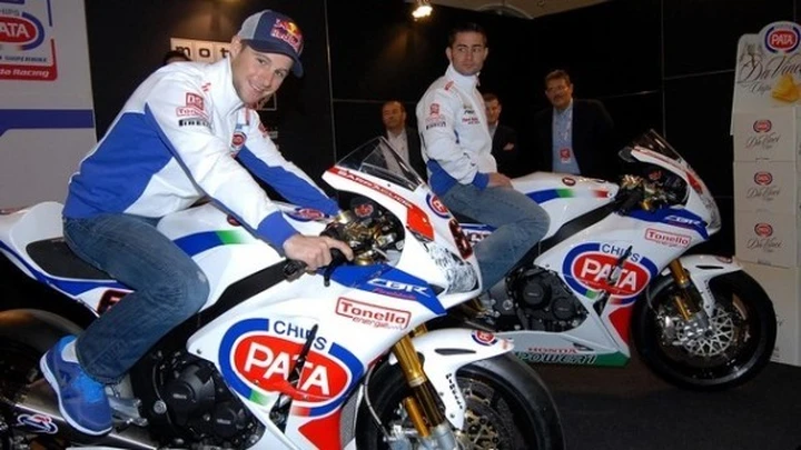 SBK 2014: il team Pata Honda riparte dal Motor Bike Expo 2014