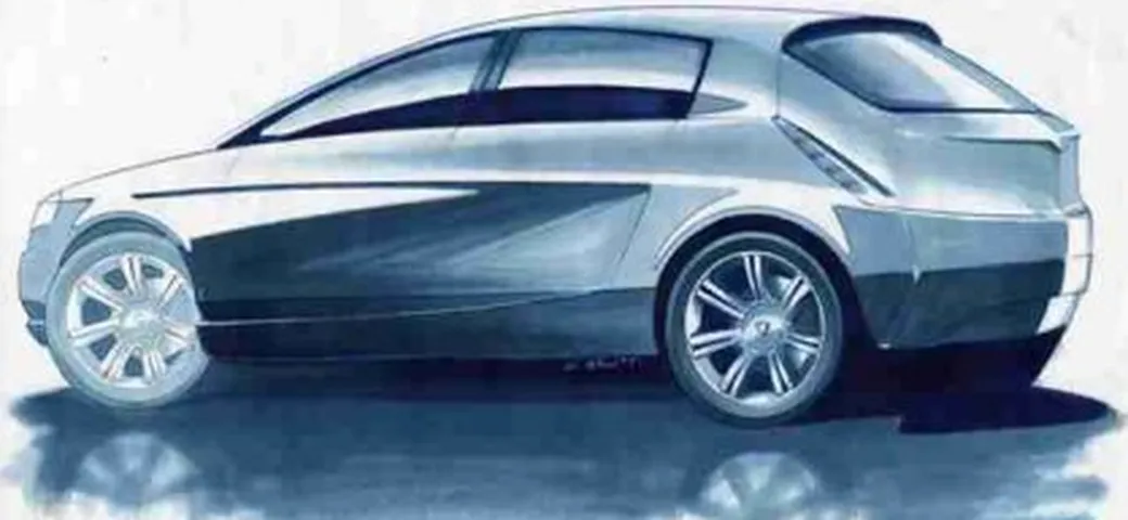 Lancia Delta 2007 - bozzetti dal Centro Stile