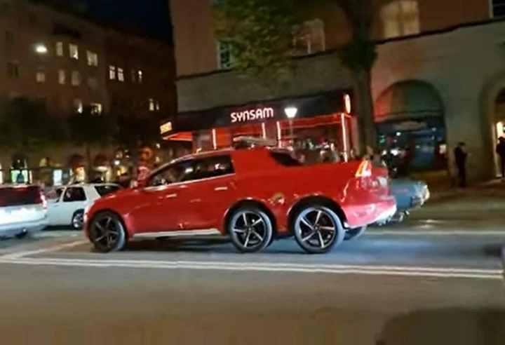 Volvo XC60 a 6 ruote: un tuning estremo [Video]