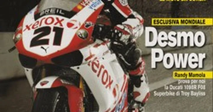 Masterbike: Nuovo mensile per appassionati di corse