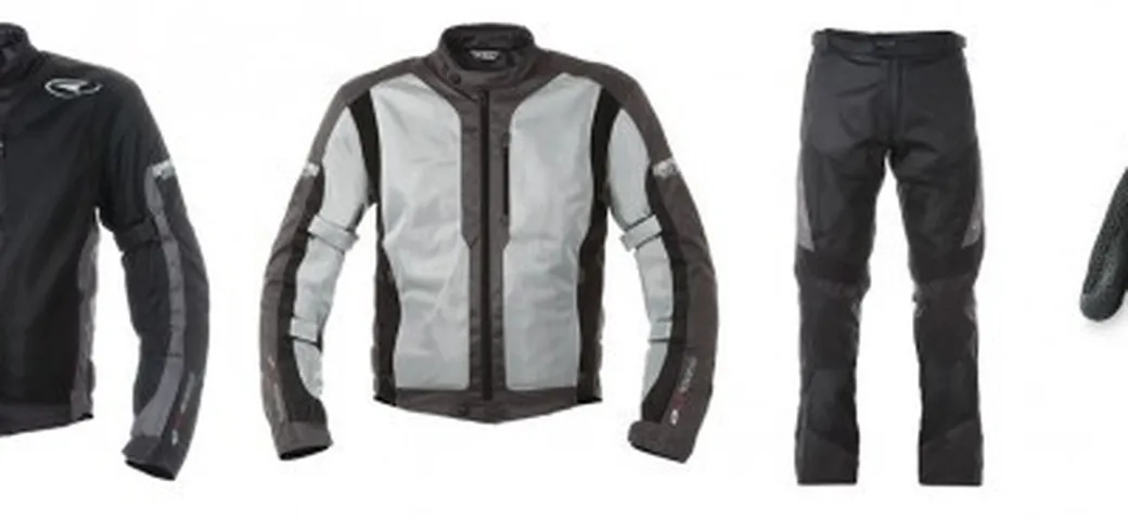 AXO: completo Air Flow e guanto Air Flow Tech