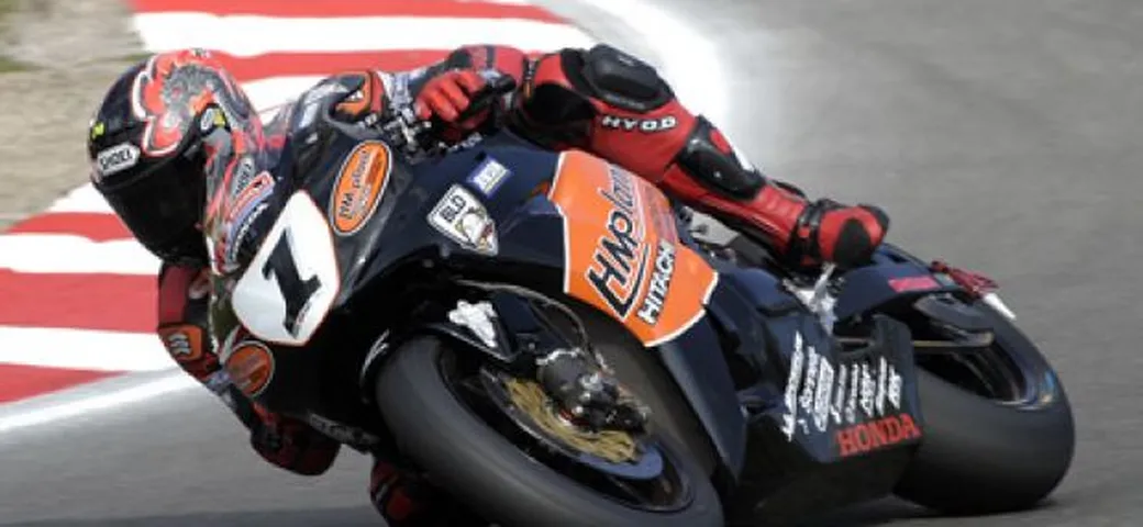 Ryuichi Kiyonari in BSB con Honda HM Plant