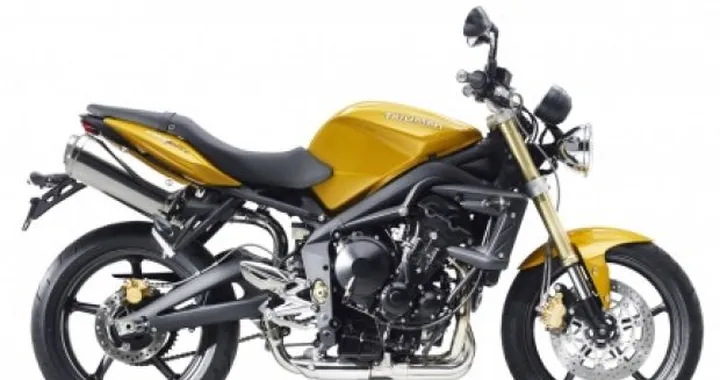 2010 Triumph Street Triple Scorched Yellow