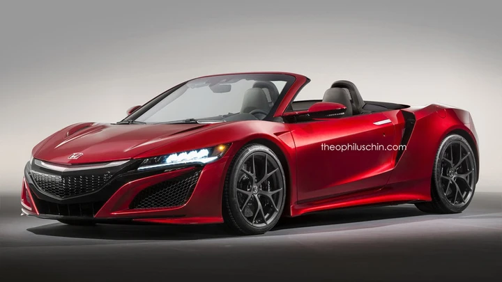 Render Honda NSX Spider