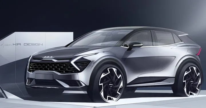 Kia Sportage 2022: primi bozzetti della versione europea