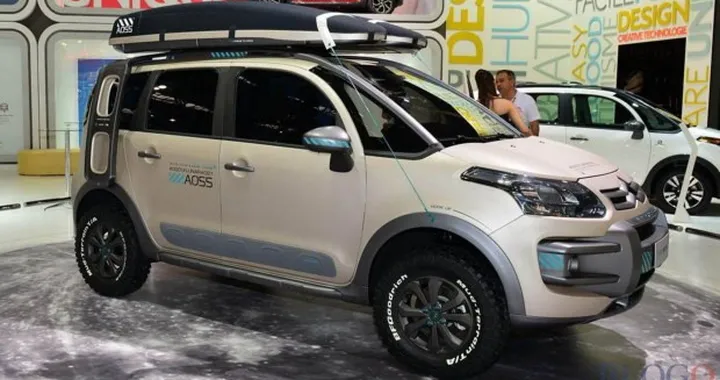 Citroen C3 AirCross Lunar Concept al Salone di San Paolo 2014