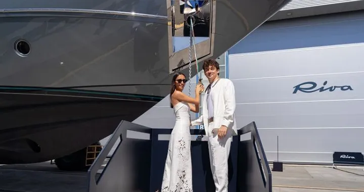 Il nuovo super yacht di Charles Leclerc, un gioiello del mare