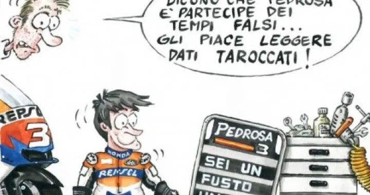 Il mistero della tabella di Dani Pedrosa