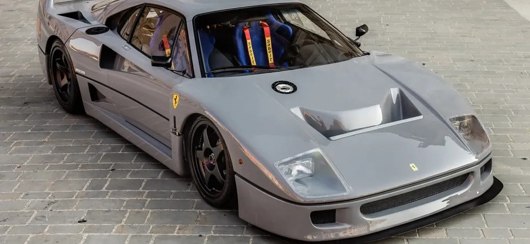 Una Ferrari F40 