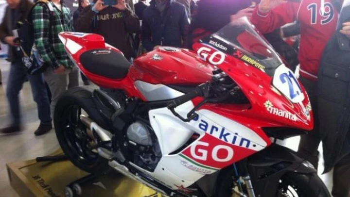 MV Agusta ParkinGo F3 675 WSS svelata a Schiranna