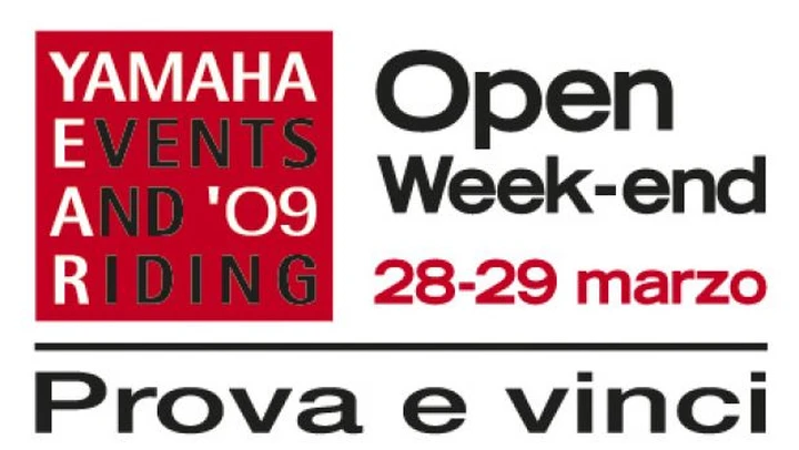 Yamaha Open WeekEnd 2009 al via il 28 e 29 marzo