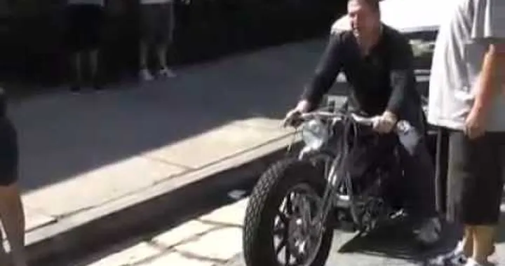 Brad Pitt's Motorcycle Taken Away After Accident_downdl.com