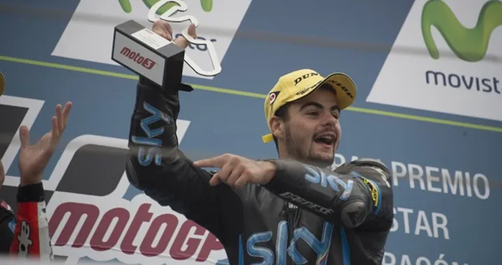 Romano Fenati si frattura la clavicola in allenamento. Niente Rally di Monza