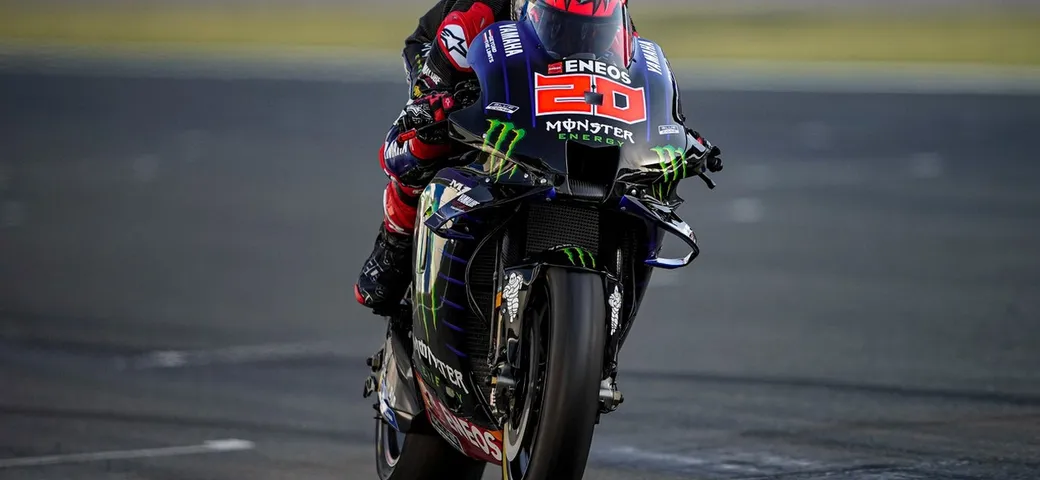 Quartararo il più veloce nel test MotoGP in Qatar