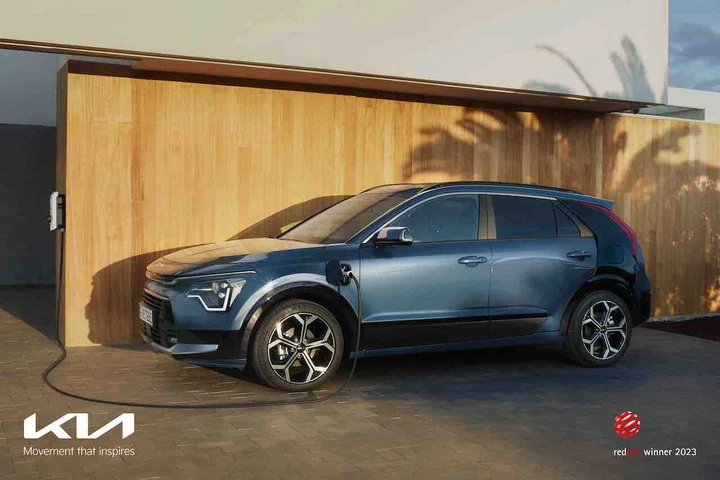 Kia Niro PHEV premiata ai Red Dot per il suo elegante design