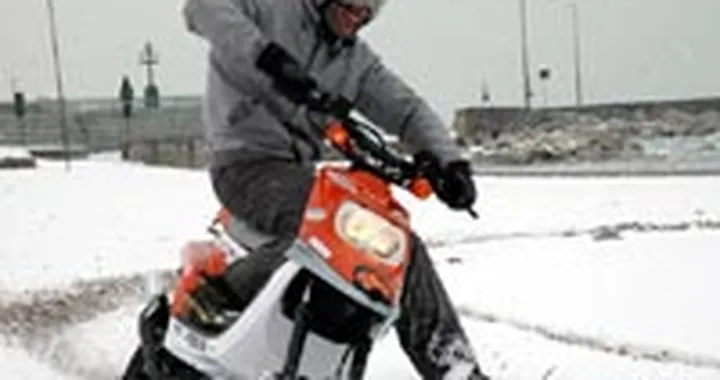 Scooter-slitta!