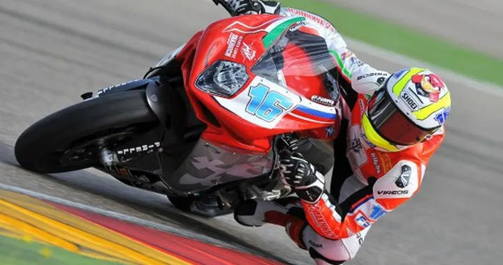 Supersport: la MV Agusta di Cluzel in testa nelle libere di Aragon