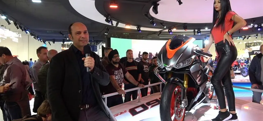 Eicma 2018 - Stand Aprilia - RS660 Concept