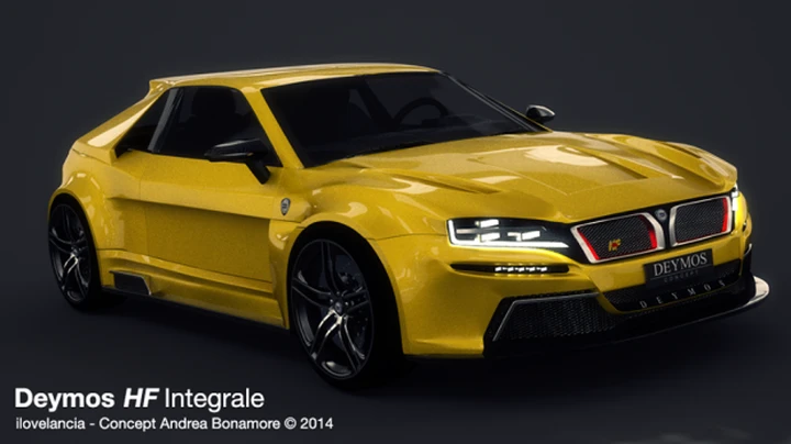 Lancia Deymos HF Integrale by Andrea Bonamore