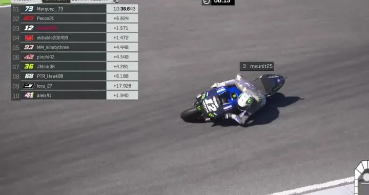Viñales sulla gara virtuale: "Non sono mai partito così bene in vita mia!"