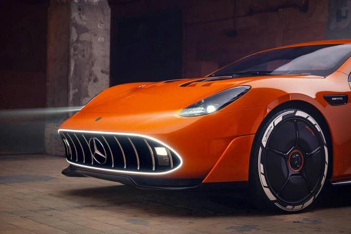 Mercedes-AMG GT XX fa cantare il suo motore elettrico con un amplificatore